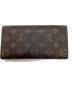 LOUIS VUITTON (ルイ ヴィトン) 長財布 ブラウン：15000円