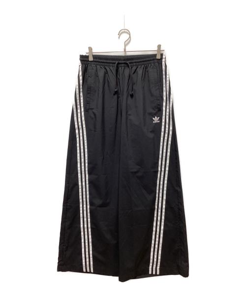 adidas（アディダス）adidas (アディダス) Adilenium オーバーサイズ トラックパンツ ブラック サイズ:Lの古着・服飾アイテム