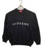 SUPREMEシュプリーム）の古着「Contrast Logo Sweater」｜ブラック