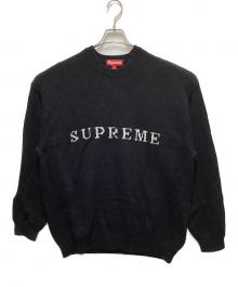 SUPREME（シュプリーム）の古着「Contrast Logo Sweater」｜ブラック