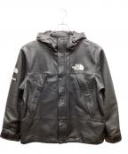 SUPREME×THE NORTH FACEシュプリーム×ザ ノース フェイス）の古着「Leather Mountain Parka」｜ブラック