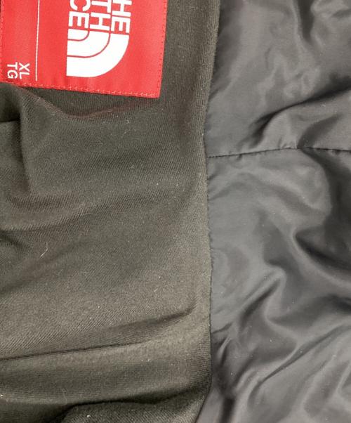 SUPREME（シュプリーム）Supreme (シュプリーム) THE NORTH FACE (ザ ノース フェイス) Leather Mountain Parka ブラック サイズ:XLの古着・服飾アイテム