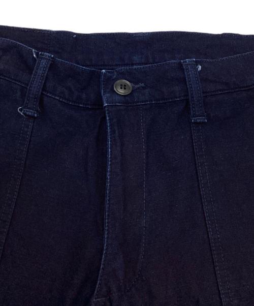 MOMOTARO JEANS（桃太郎ジーンズ）MOMOTARO JEANS (桃太郎ジーンズ) インディゴバックサテンベイカーパンツ インディゴ サイズ:W30の古着・服飾アイテム