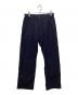 MOMOTARO JEANS（桃太郎ジーンズ）の古着「インディゴバックサテンベイカーパンツ」｜インディゴ