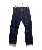 MOMOTARO JEANS桃太郎ジーンズ）の古着「出陣タイトストレート」｜インディゴ