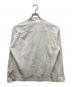 ISSEY MIYAKE MEN (イッセイミヤケメン) シワ加工バンドカラーシャツ ホワイト サイズ:3：12000円