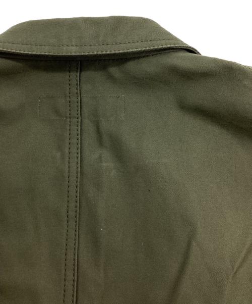 COMME des GARCONS SHIRT（コムデギャルソンシャツ）COMME des GARCONS SHIRT (コムデギャルソンシャツ) コットンテーラードジャケット カーキ サイズ:Sの古着・服飾アイテム