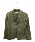 COMME des GARCONS SHIRT（コムデギャルソンシャツ）の古着「コットンテーラードジャケット」｜カーキ