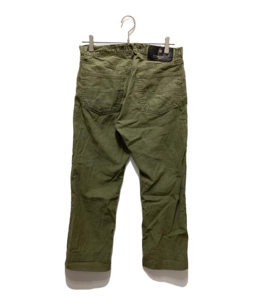 STONE ISLAND（ストーンアイランド）STONE ISLAND (ストーンアイランド) ピケストレートパンツ グリーン サイズ:Ｗ30の古着・服飾アイテム