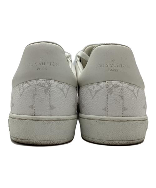 LOUIS VUITTON（ルイ ヴィトン）LOUIS VUITTON (ルイ ヴィトン) ルクセンブルグ・ライン モノグラムローカットスニーカー ホワイト サイズ:5 1/2の古着・服飾アイテム