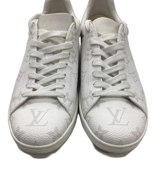 LOUIS VUITTON（ルイ ヴィトン）LOUIS VUITTON (ルイ ヴィトン) ルクセンブルグ・ライン モノグラムローカットスニーカー ホワイト サイズ:5 1/2の古着・服飾アイテム