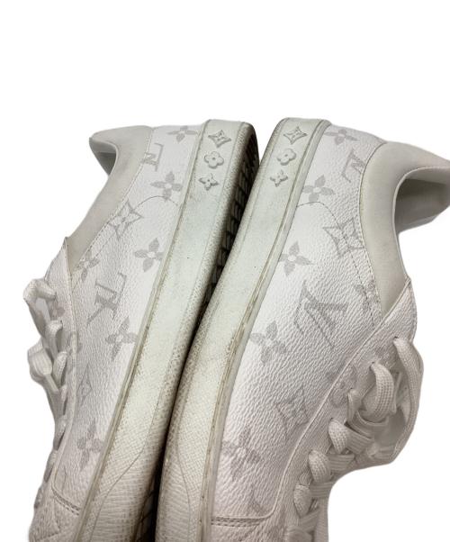 LOUIS VUITTON（ルイ ヴィトン）LOUIS VUITTON (ルイ ヴィトン) ルクセンブルグ・ライン モノグラムローカットスニーカー ホワイト サイズ:5 1/2の古着・服飾アイテム
