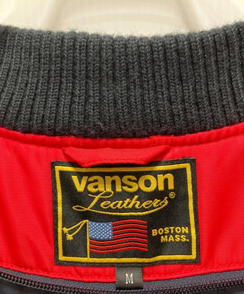 VANSON（バンソン）VANSON (バンソン) MA-1ジャケット レッド サイズ:Ｍの古着・服飾アイテム