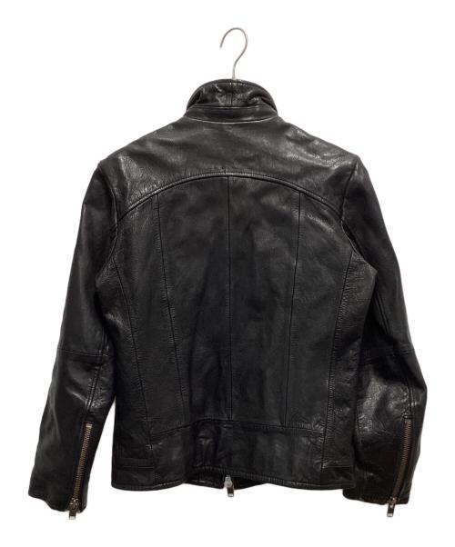 AVIREX（アヴィレックス）AVIREX (アヴィレックス) レザージャケット ブラック サイズ:Lの古着・服飾アイテム