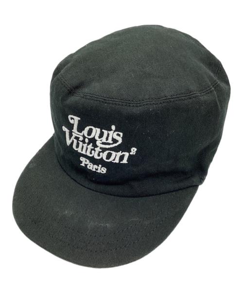 LOUIS VUITTON（ルイ ヴィトン）LOUIS VUITTON (ルイ ヴィトン) NIGO (二ゴー) キャップ ブラックの古着・服飾アイテム