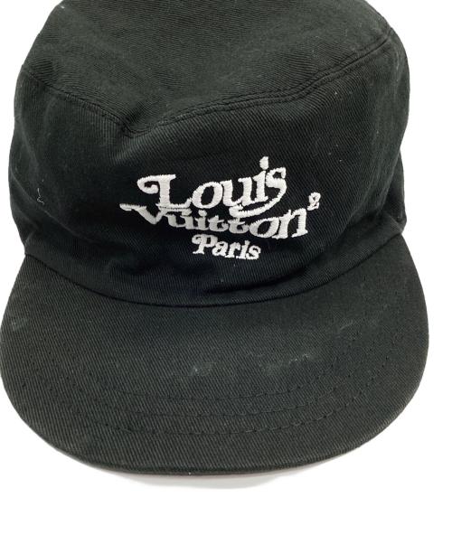LOUIS VUITTON（ルイ ヴィトン）LOUIS VUITTON (ルイ ヴィトン) NIGO (二ゴー) キャップ ブラックの古着・服飾アイテム