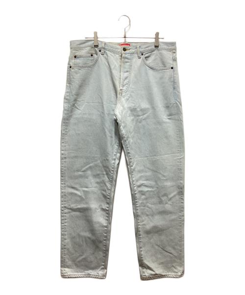 SUPREME（シュプリーム）Supreme (シュプリーム) Regular Jeans ライトインディゴ サイズ:Ｗ34の古着・服飾アイテム