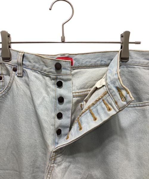 SUPREME（シュプリーム）Supreme (シュプリーム) Regular Jeans ライトインディゴ サイズ:Ｗ34の古着・服飾アイテム