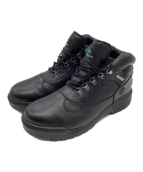 Timberland（ティンバーランド）Timberland (ティンバーランド) Supreme (シュプリーム) Field Boot Mid Lace Waterproof ブラック サイズ:27cmの古着・服飾アイテム