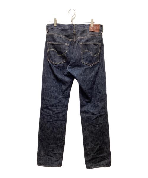 ONI DENIM（オニデニム）ONI DENIM (オニデニム) 正藍枷染め風天然藍ロープデニム インディゴ サイズ:W33の古着・服飾アイテム