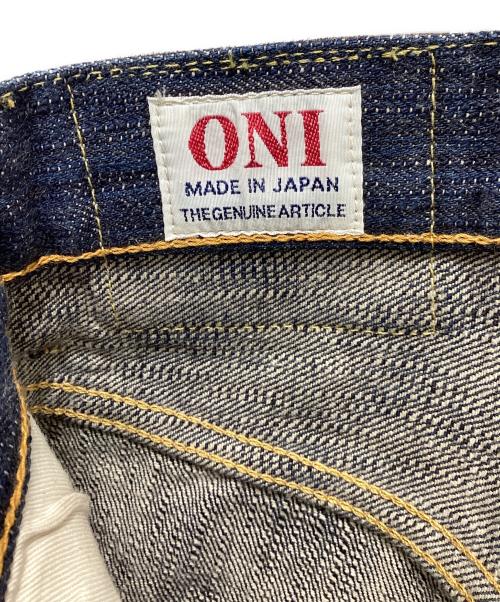 ONI DENIM（オニデニム）ONI DENIM (オニデニム) 正藍枷染め風天然藍ロープデニム インディゴ サイズ:W33の古着・服飾アイテム