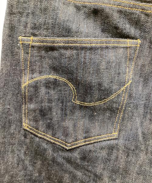 ONI DENIM（オニデニム）ONI DENIM (オニデニム) 正藍枷染め風天然藍ロープデニム インディゴ サイズ:W33の古着・服飾アイテム