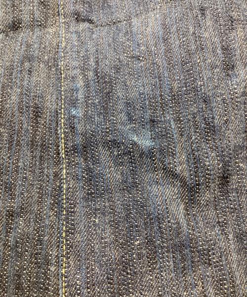 ONI DENIM（オニデニム）ONI DENIM (オニデニム) 正藍枷染め風天然藍ロープデニム インディゴ サイズ:W33の古着・服飾アイテム