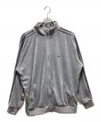 adidasアディダス）の古着「ベッケンバウアー ベロア トラックジャケット」｜グレー