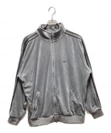 adidas（アディダス）の古着「ベッケンバウアー ベロア トラックジャケット」｜グレー