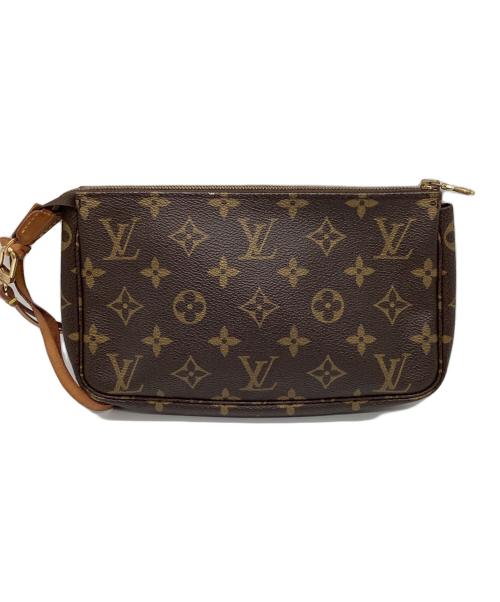 LOUIS VUITTON（ルイ ヴィトン）LOUIS VUITTON (ルイ ヴィトン) ポーチ ブラウンの古着・服飾アイテム
