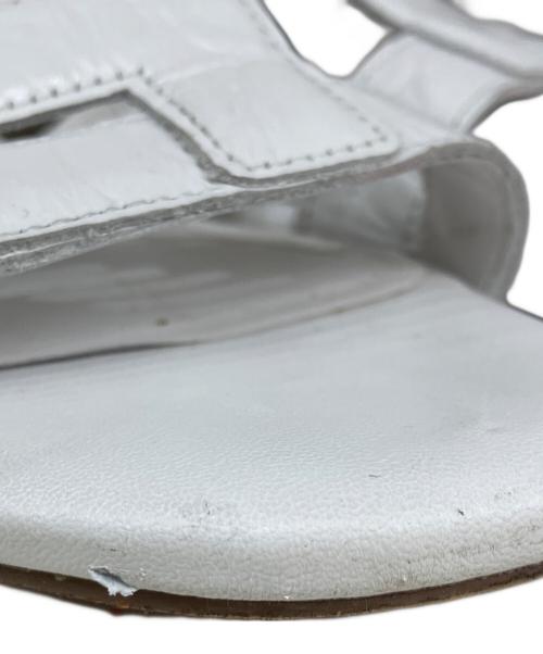 COLE HAAN（コールハーン）COLE HAAN (コールハーン) クリシーサンダル ホワイト サイズ:22の古着・服飾アイテム