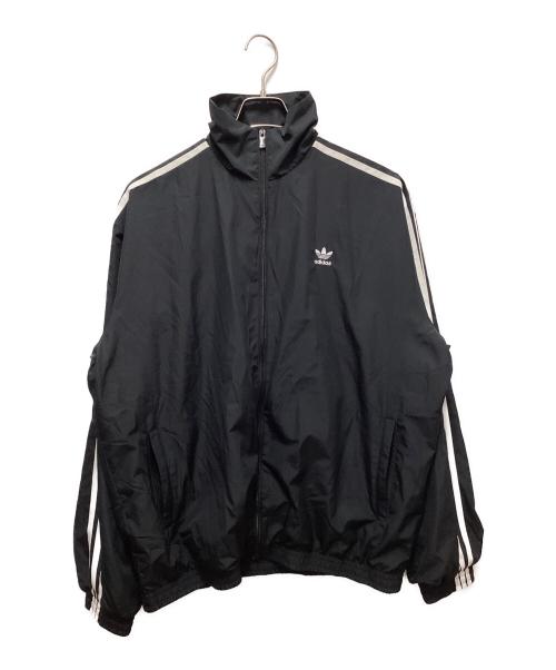 adidas（アディダス）adidas (アディダス) ファイヤーバード オーバーサイズド トラックトップ ブラック サイズ:Lの古着・服飾アイテム