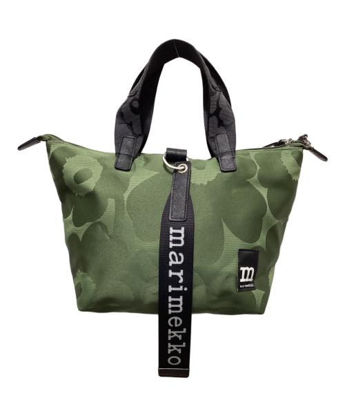 marimekko（マリメッコ）marimekko (マリメッコ) TOTE S UNIKKO ショルダーバッグ グリーンの古着・服飾アイテム