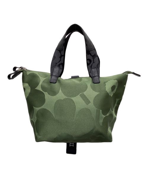 marimekko（マリメッコ）marimekko (マリメッコ) TOTE S UNIKKO ショルダーバッグ グリーンの古着・服飾アイテム