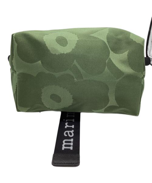 marimekko（マリメッコ）marimekko (マリメッコ) TOTE S UNIKKO ショルダーバッグ グリーンの古着・服飾アイテム