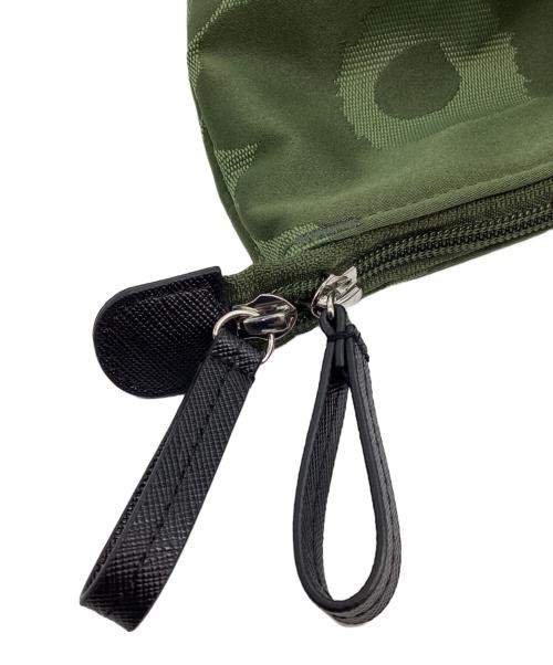 marimekko（マリメッコ）marimekko (マリメッコ) TOTE S UNIKKO ショルダーバッグ グリーンの古着・服飾アイテム