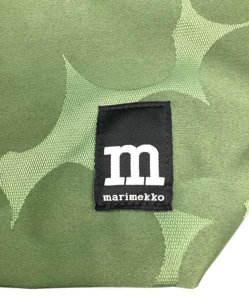 marimekko（マリメッコ）marimekko (マリメッコ) TOTE S UNIKKO ショルダーバッグ グリーンの古着・服飾アイテム