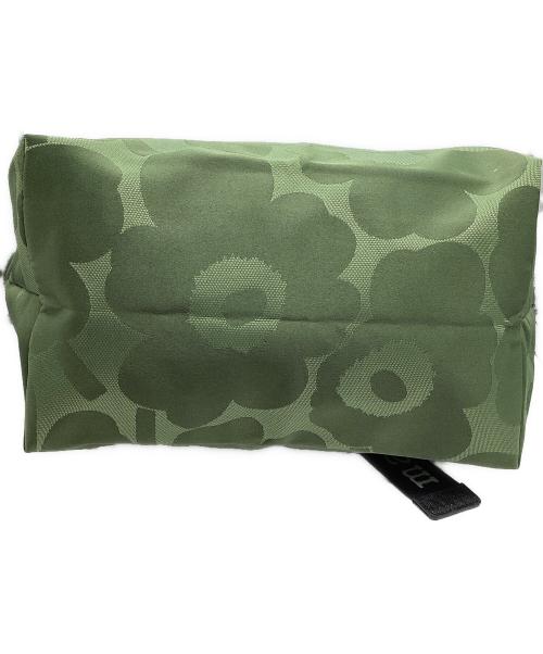 marimekko（マリメッコ）marimekko (マリメッコ) TOTE Ｍ UNIKKO ショルダーバッグ グリーンの古着・服飾アイテム