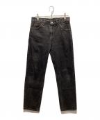 LEVI'Sリーバイス）の古着「90`s先染めブラックデニムパンツ」｜ブラック