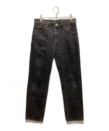 LEVI'S（リーバイス）の古着「90`s先染めブラックデニムパンツ」｜ブラック