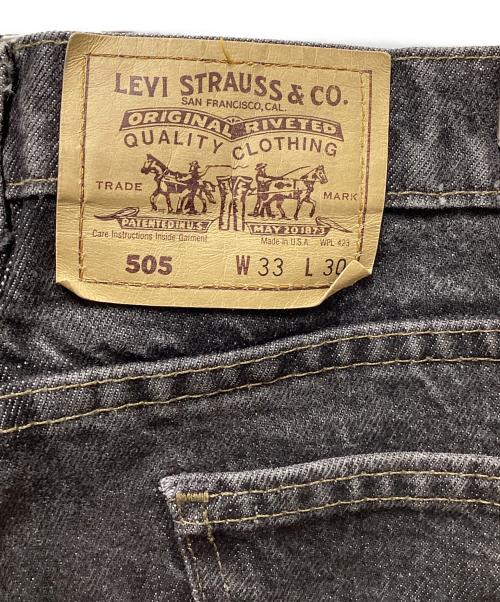 LEVI'S（リーバイス）LEVI'S (リーバイス) 90`s先染めブラックデニムパンツ ブラック サイズ:Ｗ33の古着・服飾アイテム