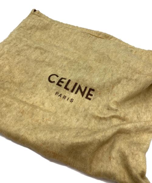 CELINE（セリーヌ）CELINE (セリーヌ) マカダムショルダーバッグ ブラウンの古着・服飾アイテム