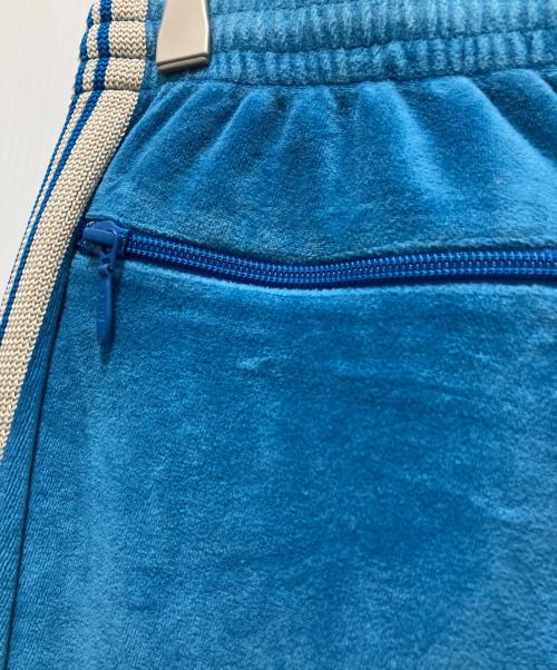 Needles（ニードルズ）Needles (ニードルズ) ベロアナロートラックパンツ ブルー サイズ:Sの古着・服飾アイテム