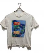 TECTテクト）の古着「プリントTシャツ」｜ホワイト
