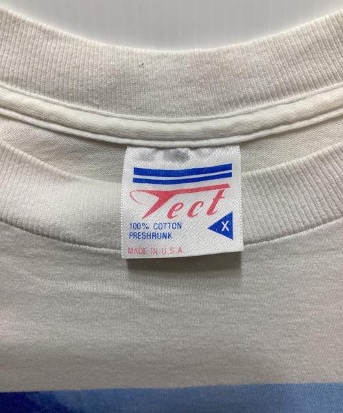 TECT（テクト）TECT (テクト) プリントTシャツ ホワイト サイズ:Xの古着・服飾アイテム