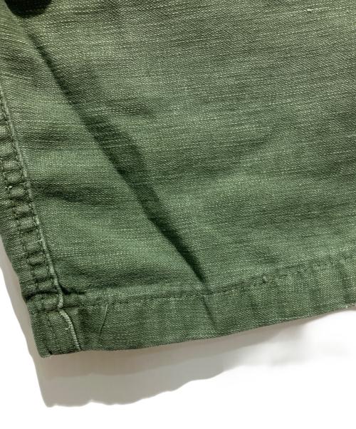 US ARMY（ユーエスアーミー）US ARMY (ユーエスアーミー) コットンサテン ベイカーパンツ カーキ サイズ:30×31の古着・服飾アイテム