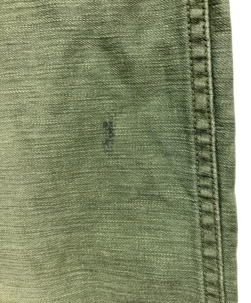 US ARMY（ユーエスアーミー）US ARMY (ユーエスアーミー) コットンサテン ベイカーパンツ カーキ サイズ:30×31の古着・服飾アイテム