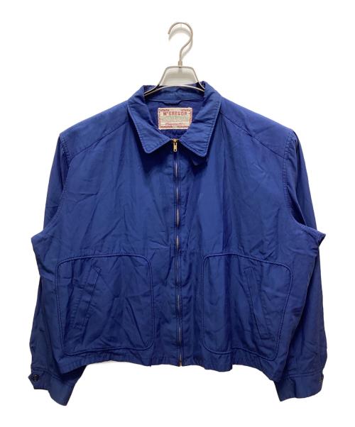 McGREGOR（マックレガー）McGREGOR (マックレガー) 60`sドリズラージャケット ブルー サイズ:52の古着・服飾アイテム