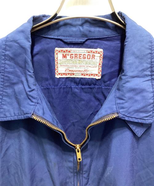 McGREGOR（マックレガー）McGREGOR (マックレガー) 60`sドリズラージャケット ブルー サイズ:52の古着・服飾アイテム