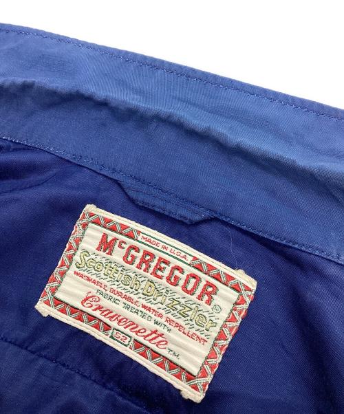McGREGOR（マックレガー）McGREGOR (マックレガー) 60`sドリズラージャケット ブルー サイズ:52の古着・服飾アイテム